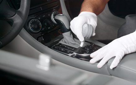 cleaning car interior equipment