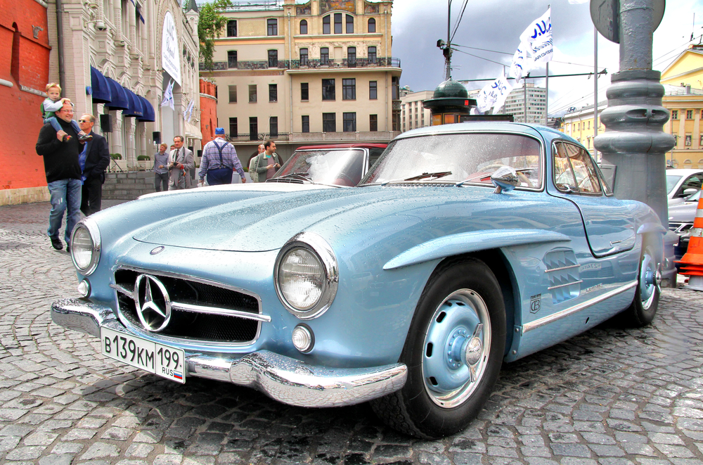 Mercedes 300 SL classic car