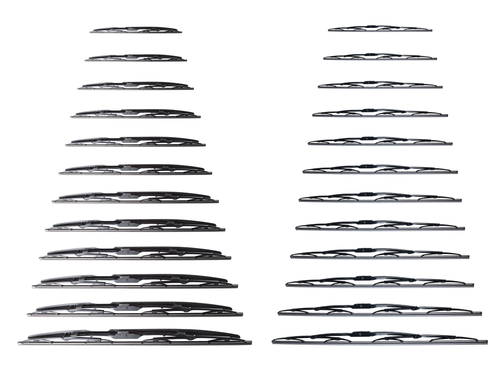 choice of windscreen wipers