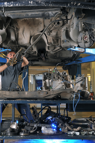 detect rust before mot inspection