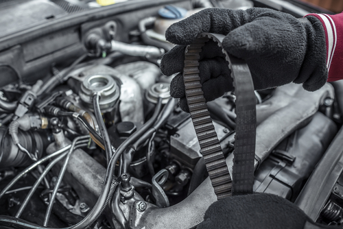 DIY replacement of v-belt