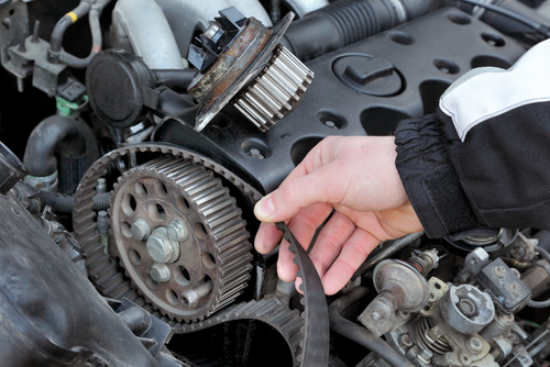 how to adjust v-belts in a car