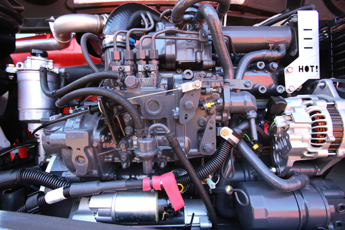 what influences the exhaust colour