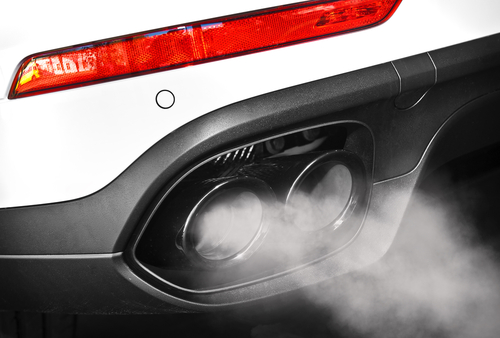 White exhaust colour for humidity