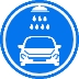 Washing the car manually