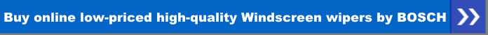 buy online low-priced high-quality windscreen wipers by Bosch