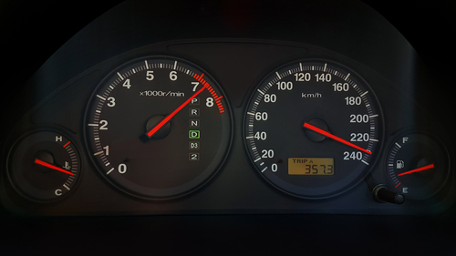 mileage of a used car