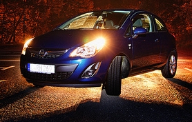 Earth fault due to cross-linking on LED number plate