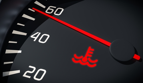 Engine coolant in the car