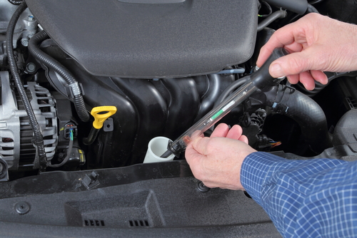 how to maintain engine coolant