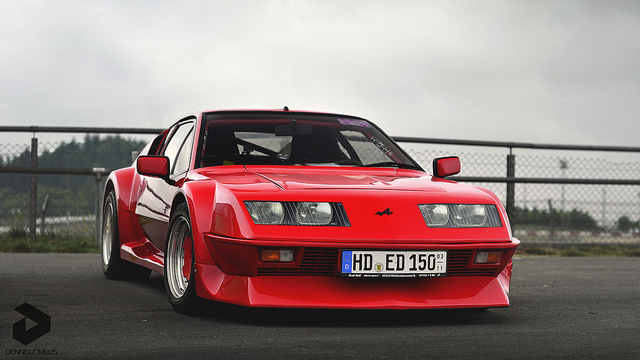 Renault Alpine sports car