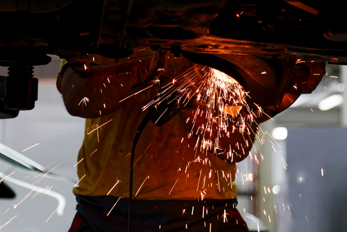 Burning off the old underseal