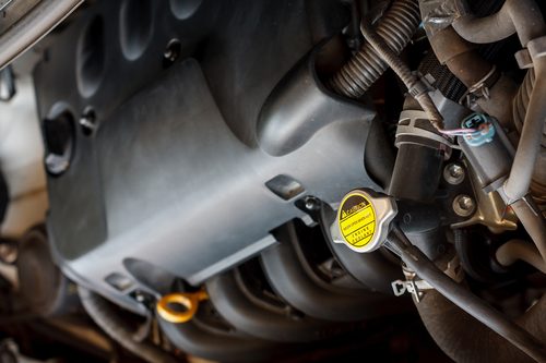 driving sounds in the cooling system