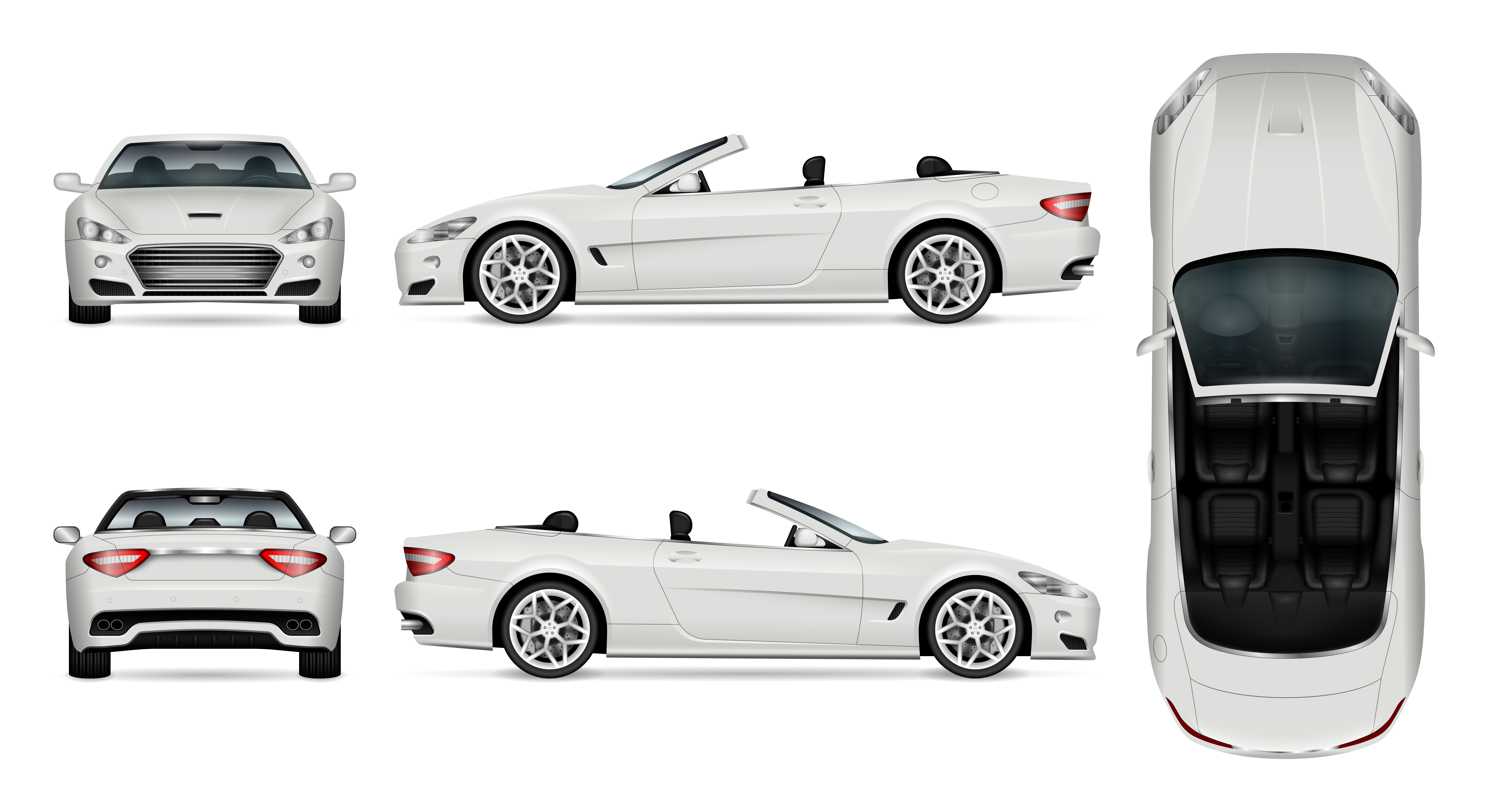 how to maintain a convertible top made of fabric