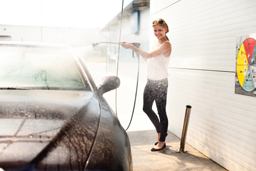 how to wash convertible top of fabric