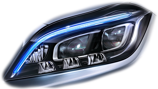  Multi-beam LED headlights
