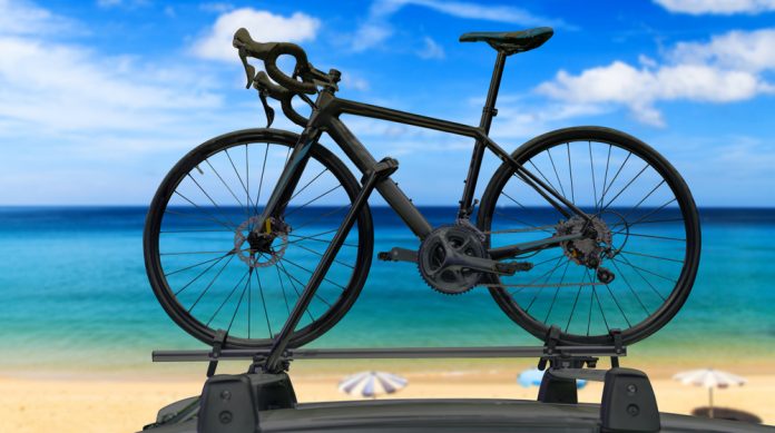 Bicycle carrier: on roof or rear – take your bicycle with you!