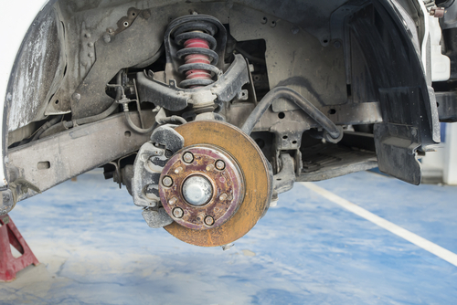 brake caliper jams