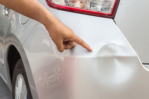 Non-reportable accident damage