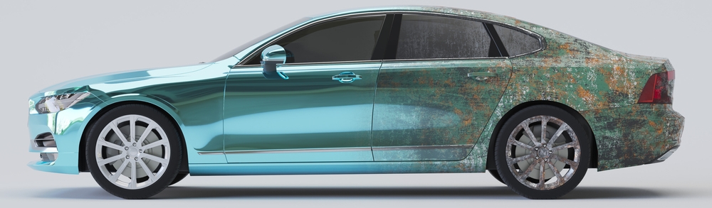 how repair stains of rust on a car