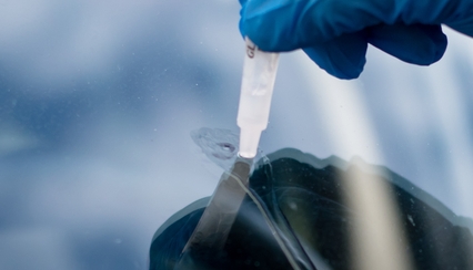 how to fill scratches on wing mirror