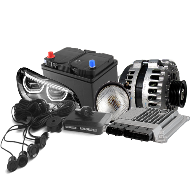 Car electrics with 70% discount on all parts