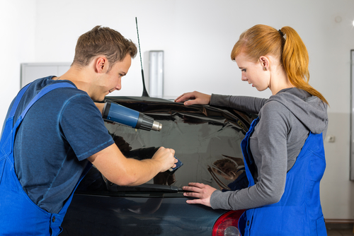tips and tricks for tinting windows in a car