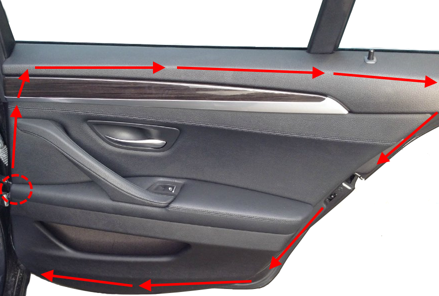how to remove side window foil