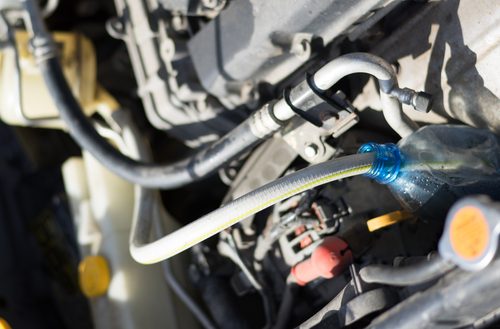 how to remove old power steering oil