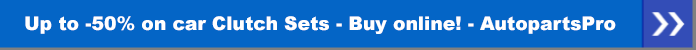 Up to -50% on car clutch sets - buy online at AutopartsPro