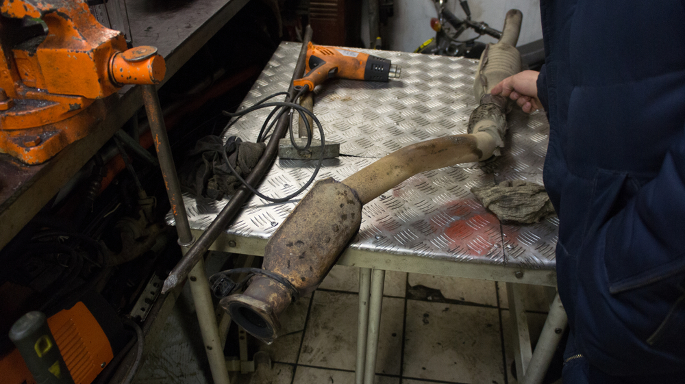 how to repair exhaust system