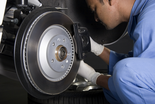 preparation of brake caliper