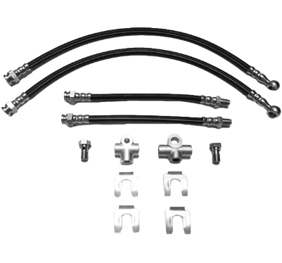 Front and rear brake hoses discounts