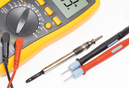 spark plugs check with a multimeter