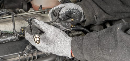 how to dismount diesel-engine glow plugs