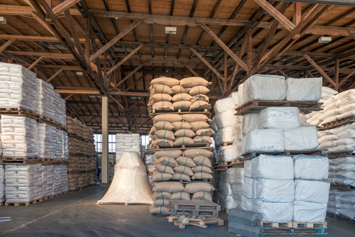 load securing of bulky goods