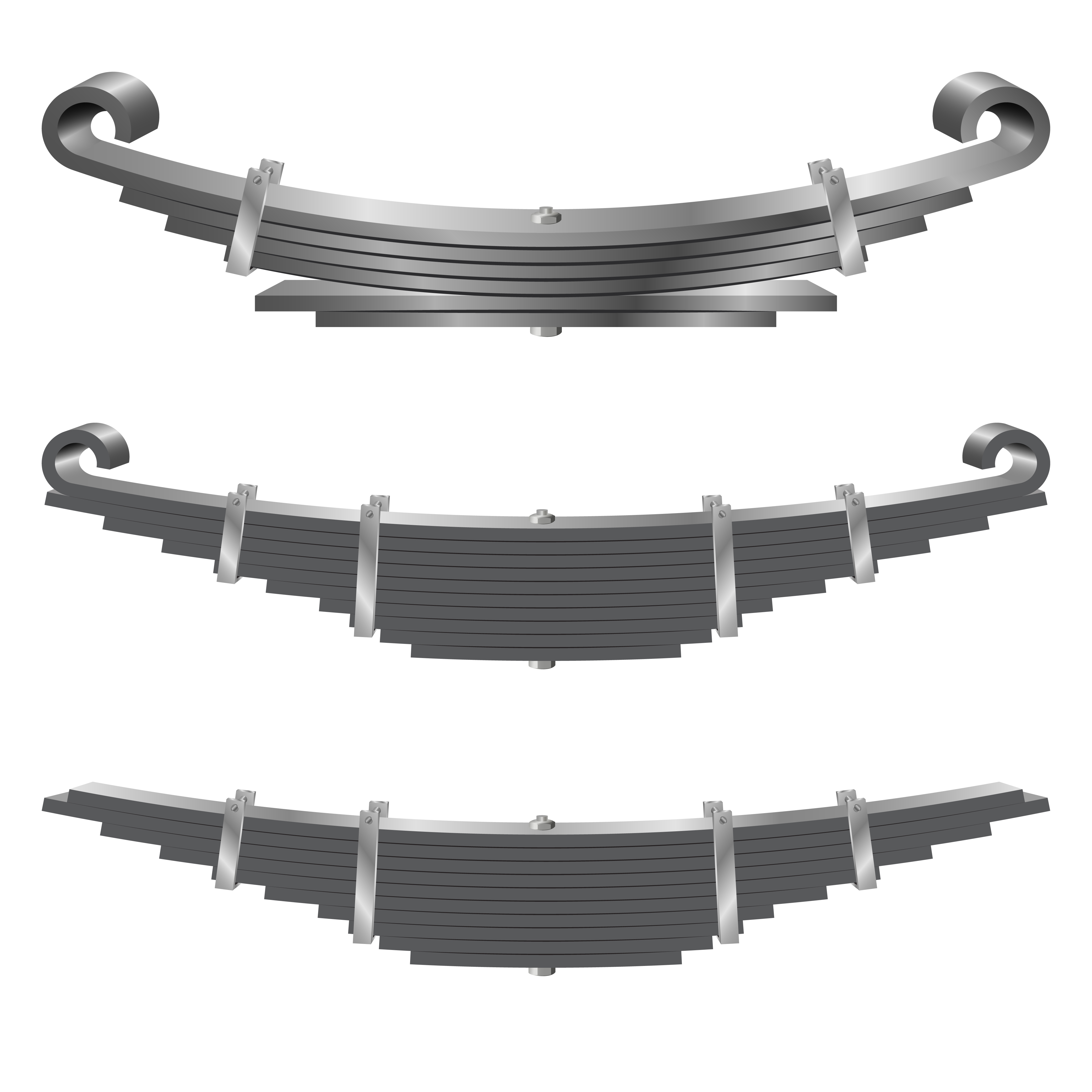 leaf spring shock absorber