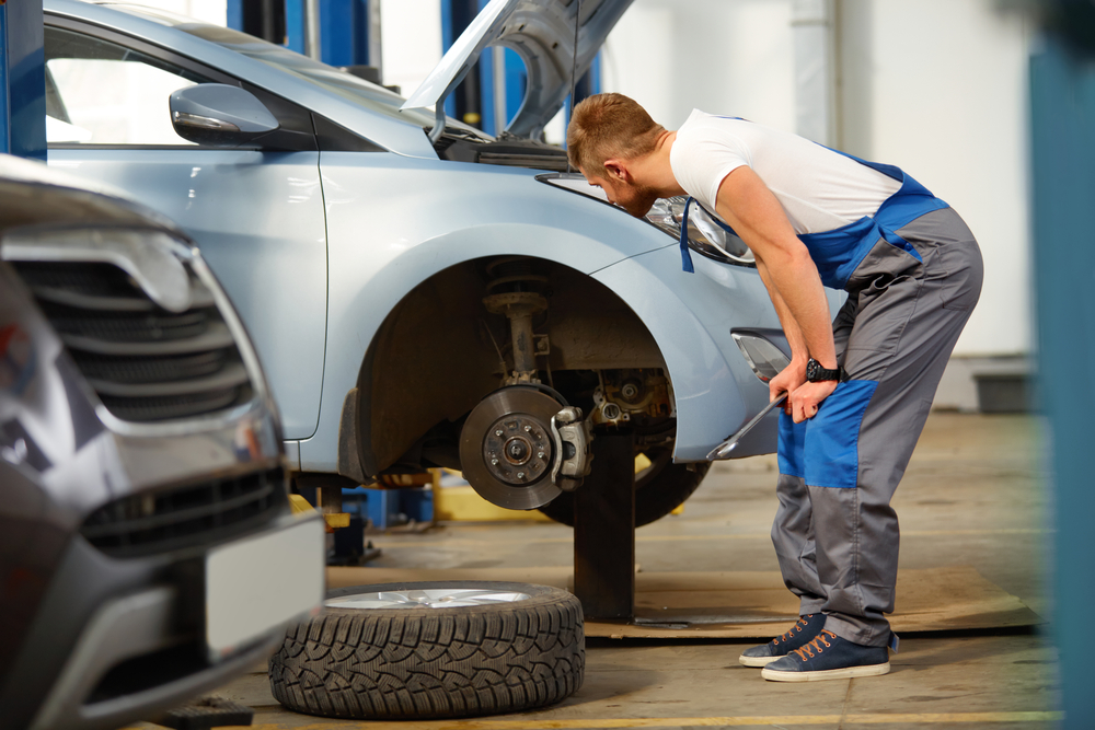 Squeaky brakes after changing tyres