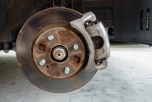Squeaky brakes after long standing