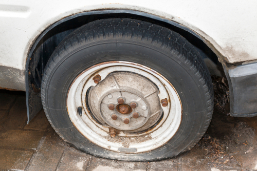 rust spots on brake discs