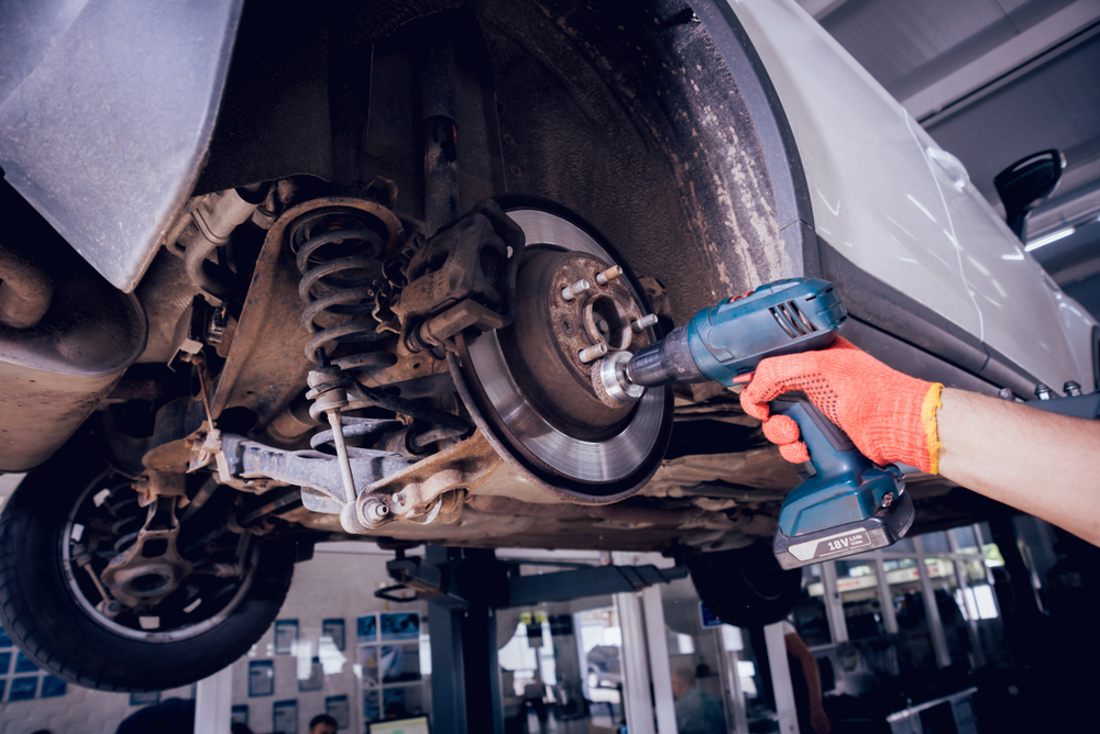 how to sand down rusted brake discs