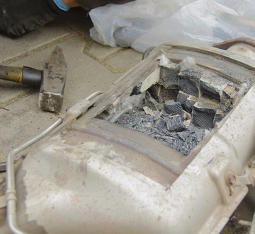 soot form DPF
