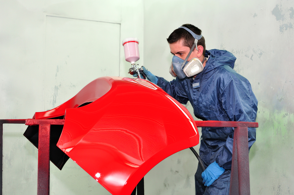 Partial car painting