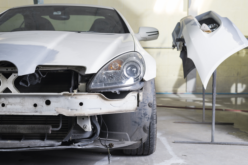 how to put car together after wing replacement