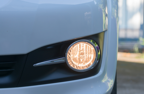 How are LED fog lights regulated