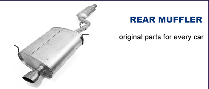 rear muffler - Save up to 35% on purchase