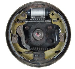 Check the drum brake system