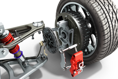 carbon-cermaic brake discs weight reduction