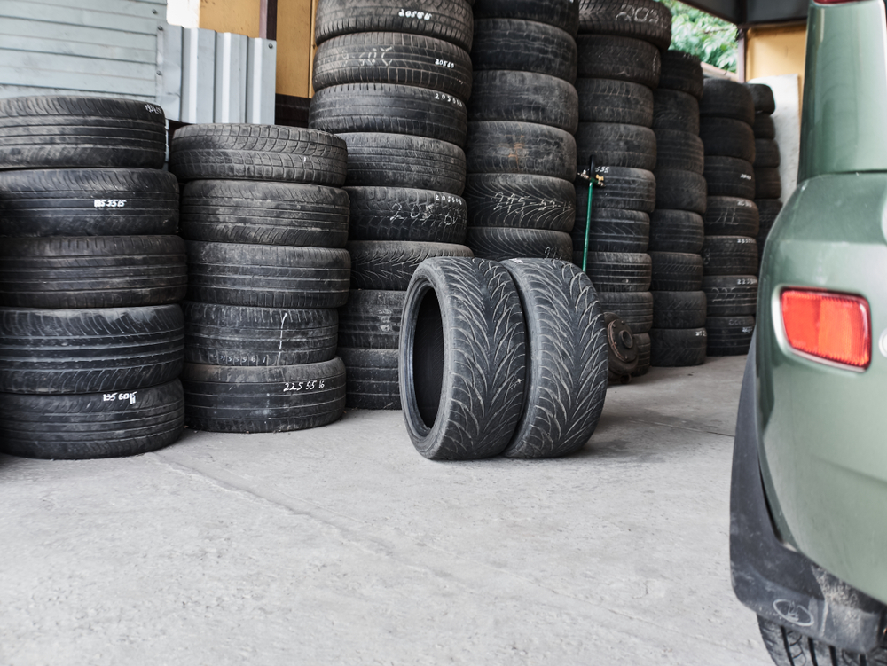 mistakes when storing car tyres
