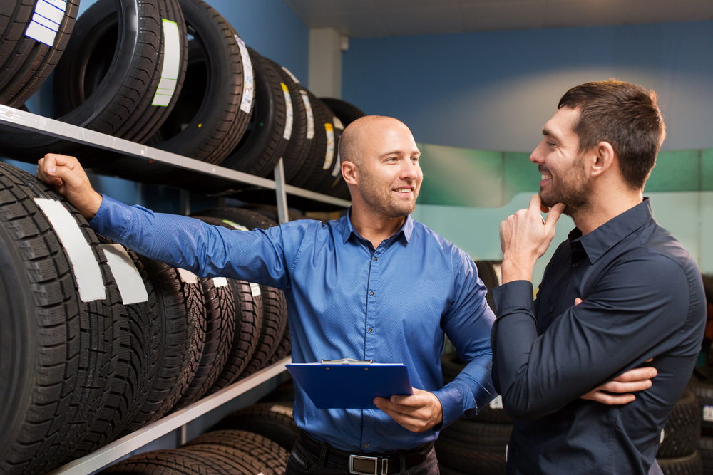 Tyre storage step by step